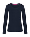 Dames T-shirt Lange Mouw Stedman Claire ST9720 Marina Blue